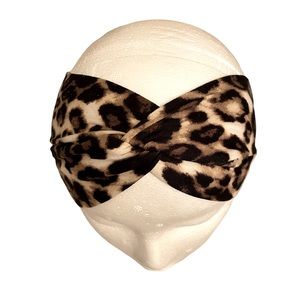 2/20/23 - 3 for $15 stretchy cheetah print headbands